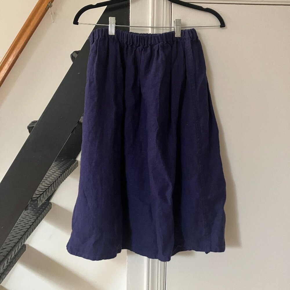 Fog Linen Midi Skirt